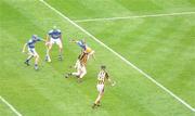 6 September 2009; Richie Power, Kilkenny, is fouled by Paul Curran, Tipperary, which resulted in a penalty for Kilkenny. GAA Hurling All-Ireland Senior Championship Final, Kilkenny v Tipperary, Croke Park, Dublin. Picture credit: Daire Brennan / SPORTSFILE