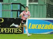 18 September 2009; Mark Farren, Derry City, celebrates after scoring his side's 1st goal. League of Ireland Premier Division, Drogheda United v Derry City, United Park, Drogheda, Co. Louth. Photo by Sportsfile