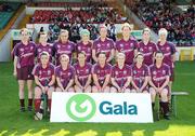 19 September 2009; The Galway team. Gala All-Ireland Intermediate Camogie Final, Cork v Galway, Gaelic Grounds, Limerick. Picture credit: Diarmuid Greene / SPORTSFILE