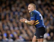 19 December 2015; Ian Madigan, Leinster. European Rugby Champions Cup, Pool 5, Round 4, Leinster v RC Toulon. Aviva Stadium, Lansdowne Road, Dublin. Picture credit: Seb Daly / SPORTSFILE