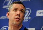 21 December 2015; Leinster's head of rugby operations Guy Easterby during a press conference. Leinster Rugby Press Conference. Leinster Rugby HQ, UCD, Belfield, Dublin. Picture credit: Seb Daly / SPORTSFILE