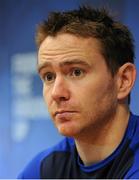 21 December 2015; Leinster's Eoin Reddan during a press conference. Leinster Rugby Press Conference. Leinster Rugby HQ, UCD, Belfield, Dublin. Picture credit: Seb Daly / SPORTSFILE
