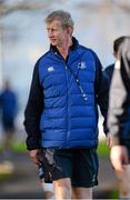 21 December 2015; Leinster head coach Leo Cullen arrives ahead of squad training. Leinster Rugby Squad Training. Rosemount, UCD, Belfield, Dublin. Picture credit: Seb Daly / SPORTSFILE