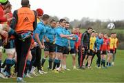 23 December 2015; Munster's Ronan O'Mahony and team-mates in action during squad training. CIT, Bishopstown, Cork. Picture credit: Diarmuid Greene / SPORTSFILE