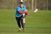 23 December 2015; Munster's Keith Earls in action during squad training. CIT, Bishopstown, Cork. Picture credit: Diarmuid Greene / SPORTSFILE