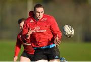 23 December 2015; Munster's Tommy O'Donnell in action during squad training. Munster Rugby Squad Training. CIT, Bishopstown, Cork.  Picture credit: Diarmuid Greene / SPORTSFILE