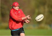23 December 2015; Munster's Tyler Bleyendaal in action during squad training. Munster Rugby Squad Training. CIT, Bishopstown, Cork.  Picture credit: Diarmuid Greene / SPORTSFILE