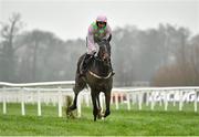 26 December 2015; Douvan, with Patrick Mullins up, on their way to winning the Racing Post Novice Steeplechase. Leopardstown Christmas Racing Festival, Leopardstown Racecourse, Dublin. Picture credit: Matt Browne / SPORTSFILE