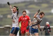 26 December 2015; Niall O'Driscoll, St Mary's, celebrates a late score. South Kerry Senior Football Championship Final, St Mary's v Waterville. Páirc Chill Imeallach, Portmagee, Co. Kerry. Picture credit: Stephen McCarthy / SPORTSFILE