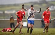 26 December 2015; Daniel Daly, St Mary's, celebrates a late score. South Kerry Senior Football Championship Final, St Mary's v Waterville. Páirc Chill Imeallach, Portmagee, Co. Kerry. Picture credit: Stephen McCarthy / SPORTSFILE