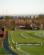 27 December 2015; A general view of the race track before the start of the day's racing. Leopardstown Christmas Racing Festival, Leopardstown Racecourse, Dublin. Picture credit: Paul Mohan