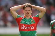 20 September 2009; A dejected Keith Rogers, Mayo, after the final whistle. ESB GAA Football All-Ireland Minor Championship Final, Armagh v Mayo, Croke Park, Dublin. Picture credit: Brendan Moran / SPORTSFILE