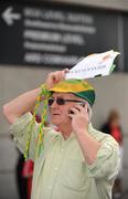 20 September 2009; A Kerry supporter in search of a ticket. GAA Football All-Ireland Senior Championship Final, Kerry v Cork, Croke Park, Dublin. Picture credit: Ray McManus / SPORTSFILE