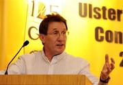 24 January 2009; Professor Niall Moyna, Dublin City University, speaking during an Ulster GAA Coaching Conference. Glenavon Hotel, Co. Tyrone. Picture credit: Oliver McVeigh / SPORTSFILE