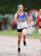 11 July 2009; Grace Lawler. St. L. O'Toole, on her way to winning the Under 13's Girls 80m heat, during the AAI Juvenile Track and Field Championship. Tullamore Harriers, Tullamore, Co. Offaly. Photo by Sportsfile