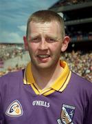 18 June 2000; Damien Fitzhenry of Wexford prior to the Guinness Leinster Senior Hurling Championship Semi-Final match between Offaly and Wexford at Croke Park in Dublin. Photo by Aoife Rice/Sportsfile