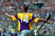 18 June 2000; Larry Murphy of Wexford during the Guinness Leinster Senior Hurling Championship Semi-Final match between Offaly and Wexford at Croke Park in Dublin. Photo by Aoife Rice/Sportsfile