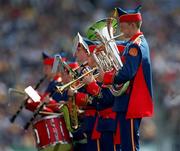 18 June 2000; The Artane Boys Band prior to the Guinness Leinster Senior Hurling Championship Semi-Final match between Offaly and Wexford at Croke Park in Dublin. Photo by Ray McManus/Sportsfile