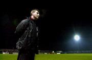 3 February 2001; Longford Town manager Stephen Kenny during the Harp Lager FAI Cup Third Round match between Longford Town and St Patrick's Athletic at Flancare Park in Longford. Photo by David Maher/Sportsfile