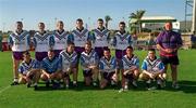 26 January 2001; The Eircell All Stars 200 team prior to the Eircell GAA All Stars Exibition game at Dubai Rugby Ground in Dubai, United Arab Emirates. Photo by Ray McManus/Sportsfile