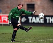4 February 2001; Anthony Fennelly of Waterford United during the FAI Cup Third Round match between UCD and Waterford United at Belfield Park in Dublin. Photo by Ray Lohan/Sportsfile