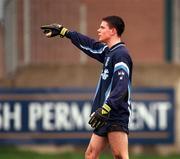 4 February 2001; Stephen Cluxton of Dublin during the Leinster U21 Football Championship First Round match between Dublin and Wexford at Parnell Park in Dublin. Photo by Aoife Rice/Sportsfile