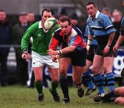 27 January 2001; Andy Matchett of Belfast Harlequins during the AIB All-Ireland League Division 1 match between Galwegians RFC and Belfast Harlequins RFC at Crowley Park in Galway. Photo by Matt Browne/Sportsfile