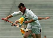 13 August 2000; Aidan Diviney of Galway during the All-Ireland Minor Hurling Championship Semi-Final match between Galway and Offaly at Croke Park in Dublin. Photo by Ray McManus/Sportsfile