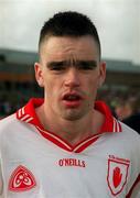11 February 2001; Ryan McMenamin of Tyrone prior to the Allianz National Football League Division 1B match between Tyrone and Donegal at Healy Park in Omagh, Tyrone. Photo by Damien Eagers/Sportsfile