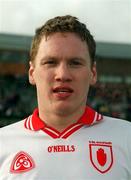 11 February 2001; Cormac McAnallen of Tyrone prior to the Allianz National Football League Division 1B match between Tyrone and Donegal at Healy Park in Omagh, Tyrone. Photo by Damien Eagers/Sportsfile