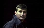 6 January 2000; Longford Town manager Stephen Kenny during the Harp Lager FAI Cup Second Round match between Longford Town and Cork City at Flancare Park in Longford. Photo by David Maher/Sportsfile