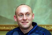 15 February 2001; Coach Bernard Laporte during a France Rugby Press Conference at Wanderers RFC on Merrion Road in Dublin. Photo by Matt Browne/Sportsfile