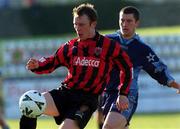 18 February 2001; Trevor Molloy of Bohemians during the Eircom League Premier Division match between UCD and Bohemians at Belfield Park in Dublin. Photo by David Maher/Sportsfile