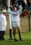 18 February 2001; John Brennan of O'Hanrahan's during the AIB All-Ireland Senior Club Football Championship Semi-Final match between Nemo Rangers and O'Hanrahan's at Clonmel Sportsfield in Clonmel, Tipperary. Photo by Damien Eagers/Sportsfile