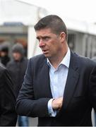 28 December 2015; Former Republic of Ireland soccer international Niall Quinn at the races. Leopardstown Christmas Racing Festival, Leopardstown Racecourse, Dublin. Photo by Sportsfile