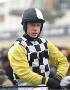 28 December 2015; Jockey Denis O'Regan. Leopardstown Christmas Racing Festival, Leopardstown Racecourse, Dublin.
