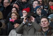 28 December 2015; A general view of punters at the races. Leopardstown Christmas Racing Festival, Leopardstown Racecourse, Dublin. Photo by Sportsfile