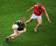 20 September 2009; Colm Cooper, Kerry, in action against Michael Shields, Cork. GAA Football All-Ireland Senior Championship Final, Kerry v Cork, Croke Park, Dublin. Picture credit: Brian Lawless / SPORTSFILE