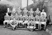 12 March 1966; The Irish team. Five Nations Championship, Ireland v Wales, Lansdowne Road, Dublin. Picture credit; Connolly Collection / SPORTSFILE