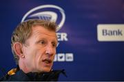 31 December 2015; Leinster head coach Leo Cullen during a press conference. Leinster Rugby Press Conference, RDS, Ballsbridge, Dublin. Picture credit: Piaras Ó Mídheach / SPORTSFILE