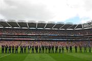 20 September 2009;  The Dublin Jubilee team of 1984 are honoured during the GAA Football All-Ireland Senior Championship Final 2009. Croke Park, Dublin. Picture credit: Stephen McCarthy / SPORTSFILE