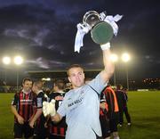 26 September 2009; Bohemians goalkeeper Brian Murphy  lifts the EA Sports Cup. EA Sports Cup Final, Waterford United v Bohemians, RSC, Waterford. Picture credit: Matt Browne / SPORTSFILE
