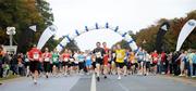 26 September 2009; A general view of the runners during the start of the Lifestyle Sports - adidas Dublin Half Marathon. Phoenix Park, Dublin. Photo by Sportsfile
