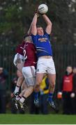 3 January 2016; Dean Healy, Wicklow, in action against Ger Egan, left, and Jamie Gonoud, Westmeath. Bord na Mona O'Byrne Cup, Group D, Wicklow v Westmeath. Bray Emmetts, Bray, Co. Wicklow Picture credit: Ramsey Cardy / SPORTSFILE