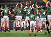 3 January 2016;  Mayo players warming up before the start of the game. FBD Connacht League, Section A, Mayo v NUIG. Elverys MacHale Park, Castlebar, Co. Mayo. Picture credit: David Maher / SPORTSFILE