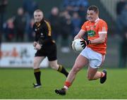 3 January 2016; Niall McConville, Armagh. Bank of Ireland Dr. McKenna Cup, Group C, Round 1, Armagh v Cavan. St Oliver Plunkett Park, Crossmaglen, Co. Armagh. Picture credit: Stephen McCarthy / SPORTSFILE