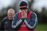 3 January 2016; Peadar Healy, Cork manager. McGrath Cup Football, Group B, Round 1, Cork v Limerick. Mallow GAA Grounds, Mallow, Co. Cork. Picture credit: Brendan Moran / SPORTSFILE