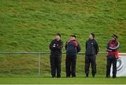 3 January 2016; Cork manager Peadar Healy, right, with selecytors, from left, Morgan O'SullEvan, Eamonn Ryan and Paudie Kissane. McGrath Cup Football, Group B, Round 1, Cork v Limerick. Mallow GAA Grounds, Mallow, Co. Cork. Picture credit: Brendan Moran / SPORTSFILE