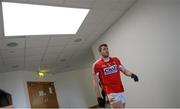 3 January 2016; Tomás Clancy, Cork, makes his way to the pitch for the start of the second half. McGrath Cup Football, Group B, Round 1, Cork v Limerick. Mallow GAA Grounds, Mallow, Co. Cork. Picture credit: Brendan Moran / SPORTSFILE