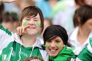 27 September 2009; Fermanagh supporters during the TG4 All-Ireland Ladies Football Intermediate Championship Final. TG4 All-Ireland Ladies Football Championship Finals, Croke Park, Dublin. Picture credit: Stephen McCarthy / SPORTSFILE